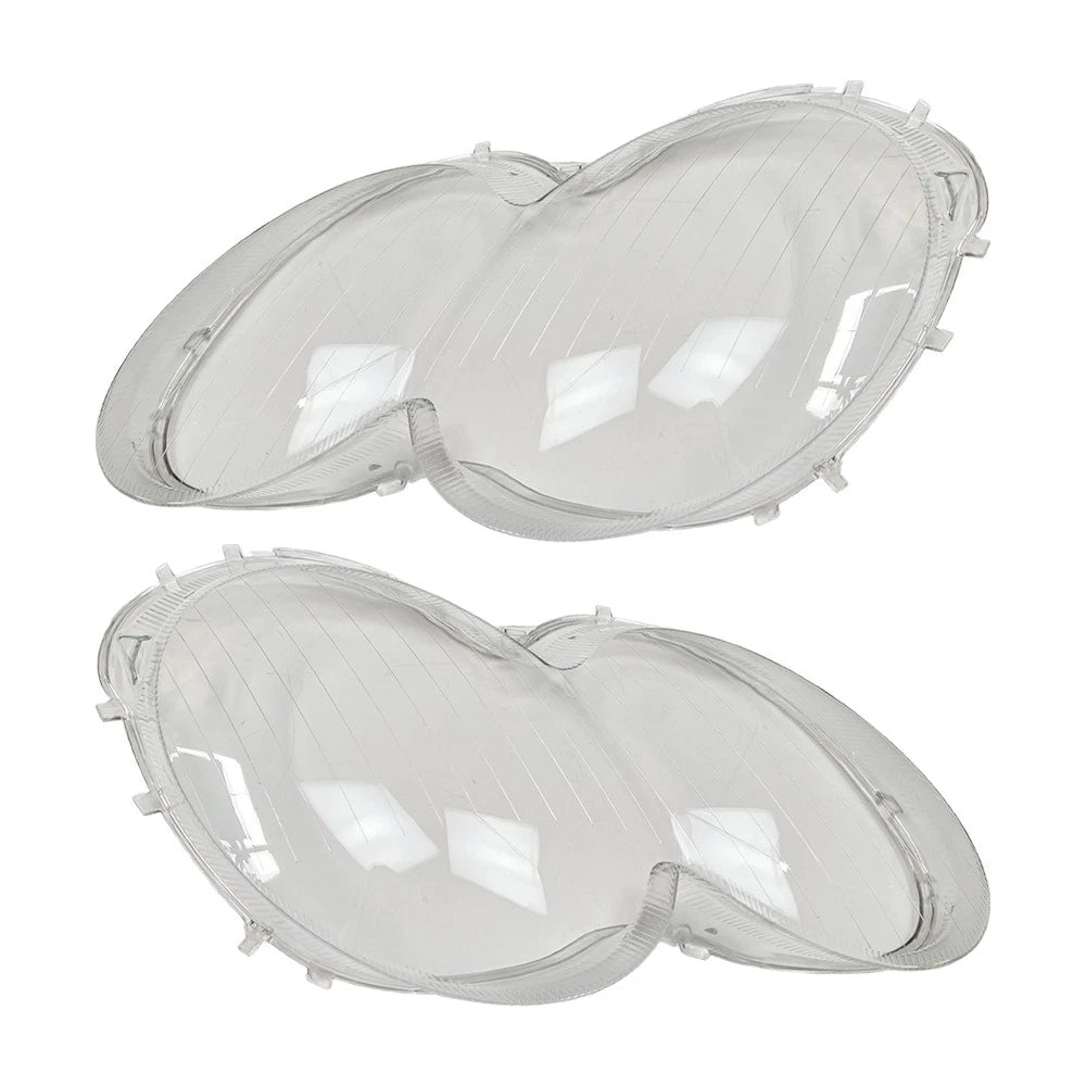1 Pair Clear Headlight Lens Cover for Mercedes-Benz SL500 (2003–2008)