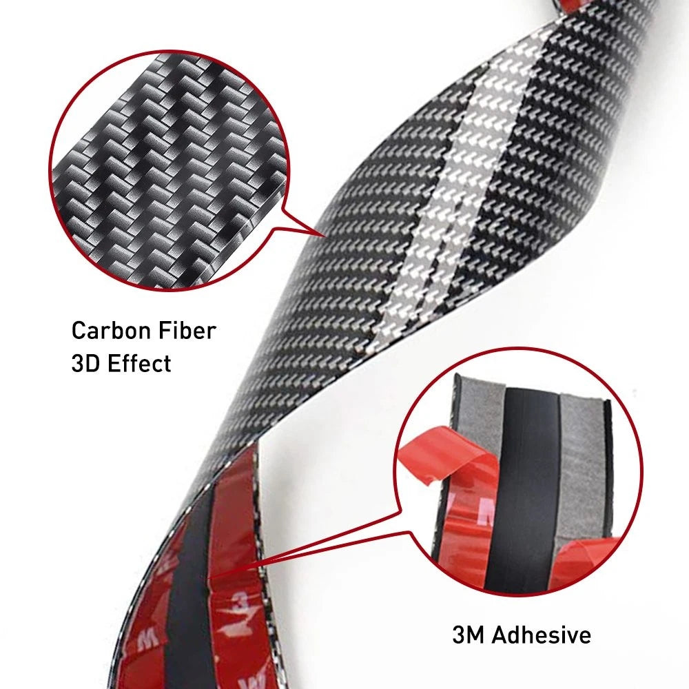 3D Carbon Fiber Anti Scratch Scuff Cover Strip for MX-5 (2016–2023)