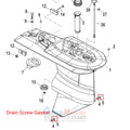 Oil Drain Plug Seal Washer Gasket for Mercury Mariner (Outboard)