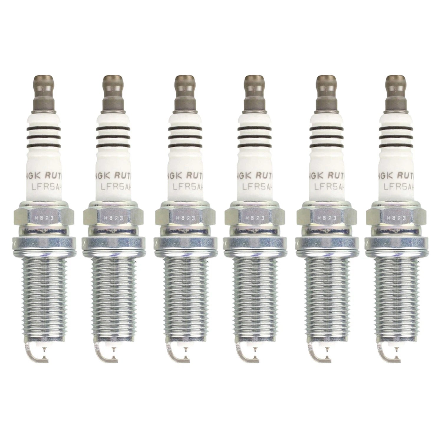 Set of 6 NGK Ruthenium HX Spark Plugs for FX35 350Z V6 (2003–2008)
