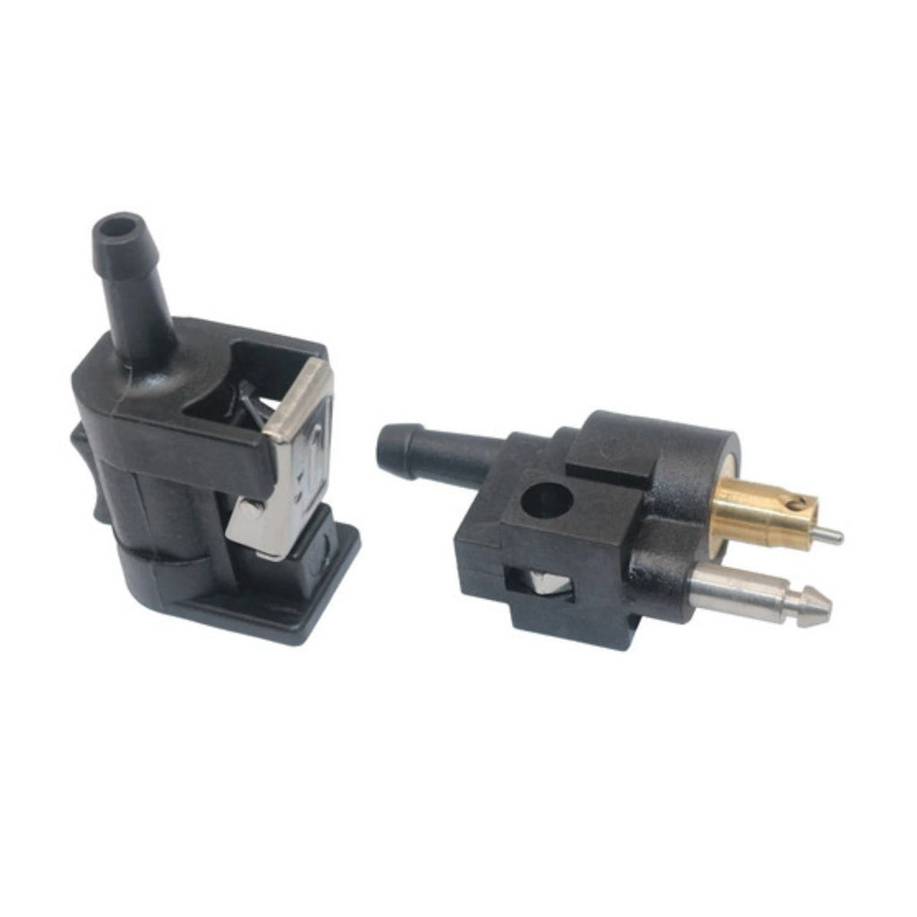 1/4" Fuel Line Connector Quick Release Kit for Yamaha Outboard (6G1-24305, 24304)