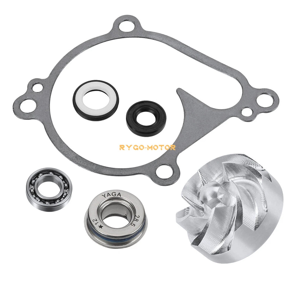 Water Pump Impeller Bearing Seals Kit for Kawasaki Prairie 700 KVF700 (2004–2006)