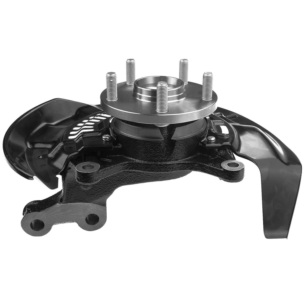 2X Front Steering Knuckle & Wheel Bearing Hub for Toyota Highlander (2001-2023)