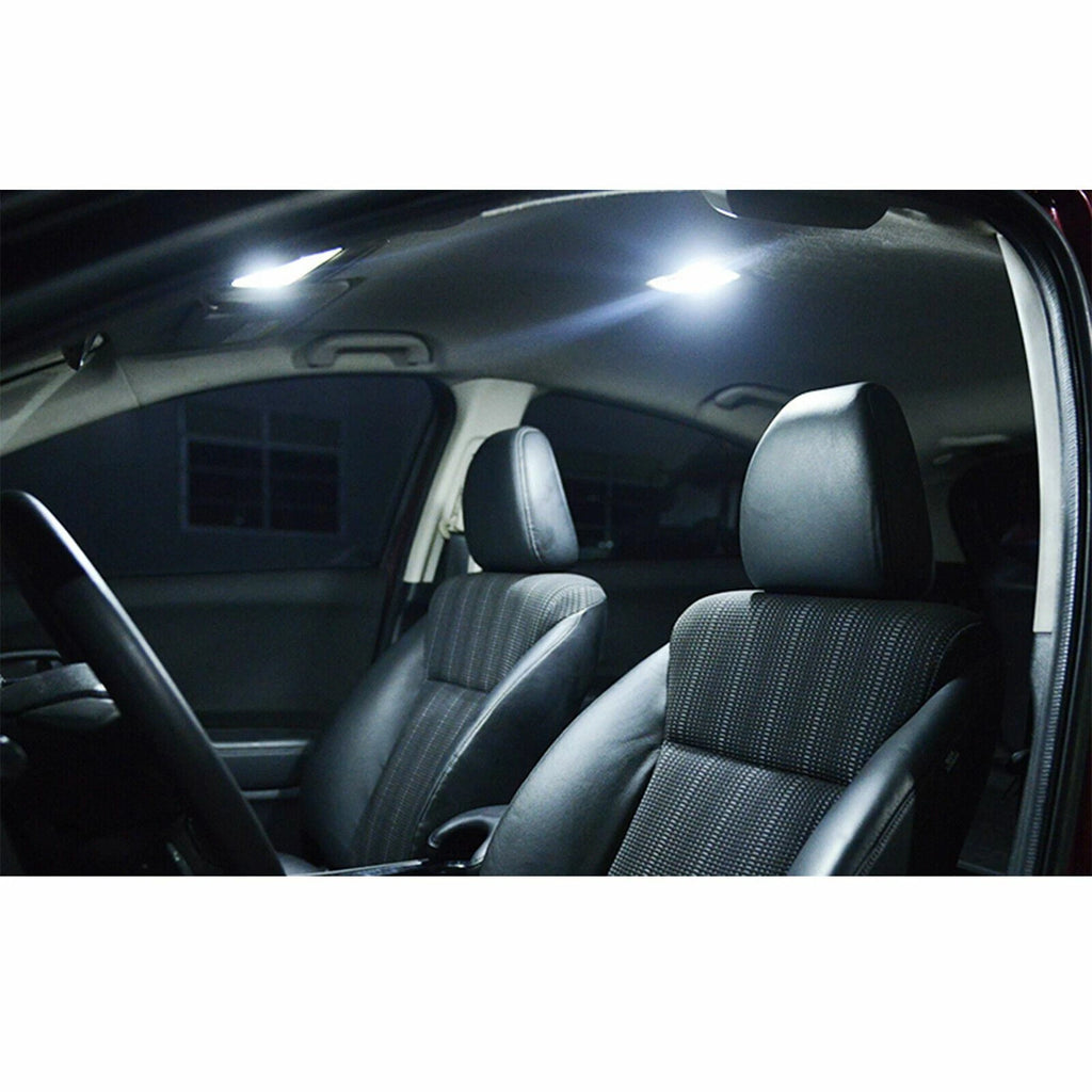 2x Super Bright 6000K White Festoon LED Cargo Dome Bulbs for 44mm Rigid Loop (2017-2025)