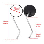 Rearview Mirrors Set of 2 for Honda CRM125R XL125 250 NX250 XL600V XRV 650 750