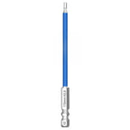 Hex Screwdriver Bit 110mm Magnetic Alloy Steel for Impact and Drill Use