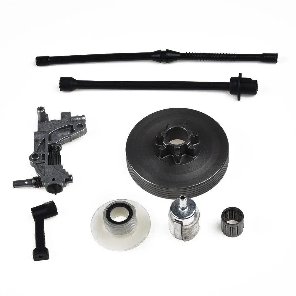 Clutch Drum Fuel Line Kit for Chinese Chainsaw 4500 5200 5800 (45cc 52cc 58cc)