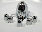 Center Hub Caps Pair Spider Bullet for Ford 5x4.5 5x4.5 (2000–2020)