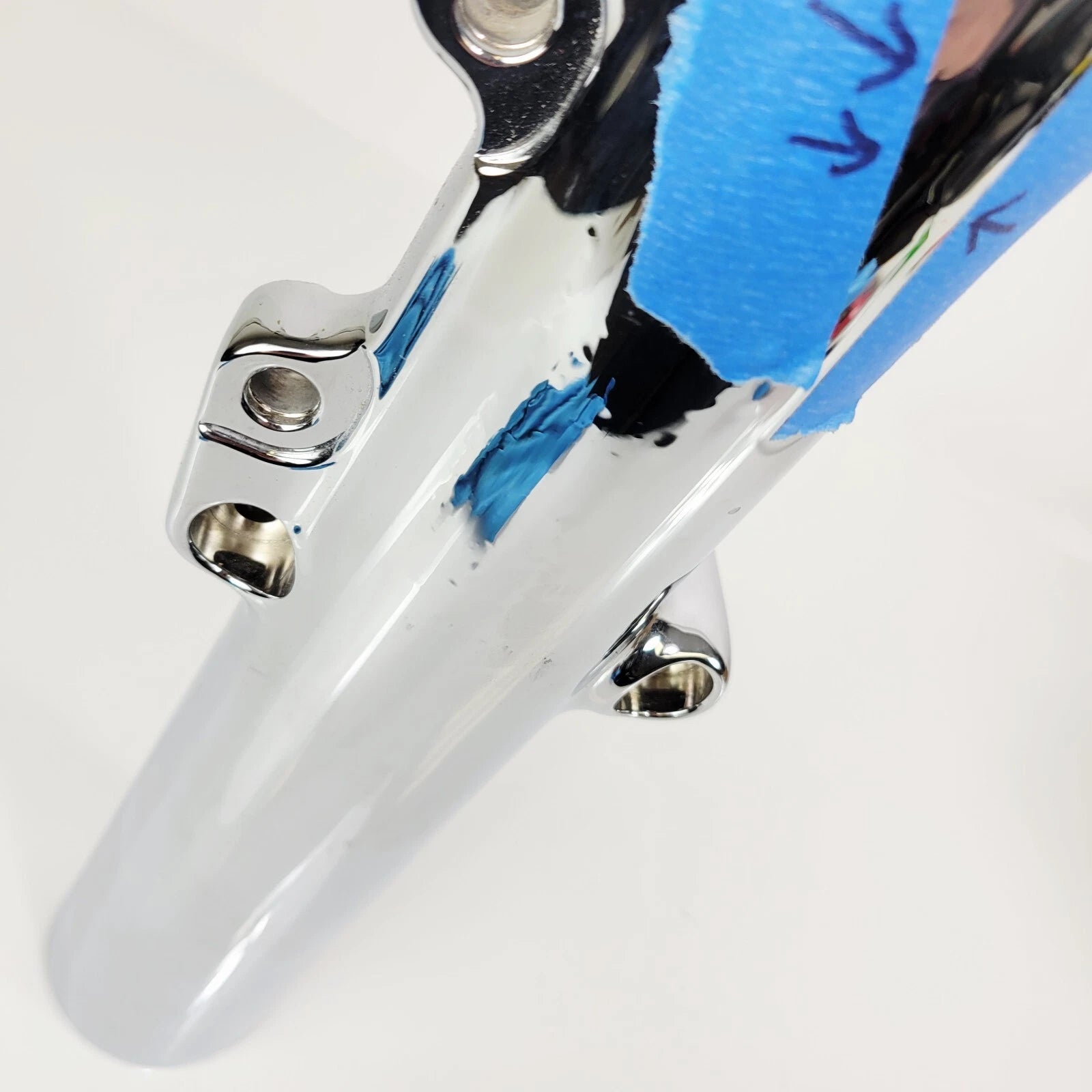 Left Fork Slider Leg for Harley-Davidson Touring (2014–2024) – Chrome