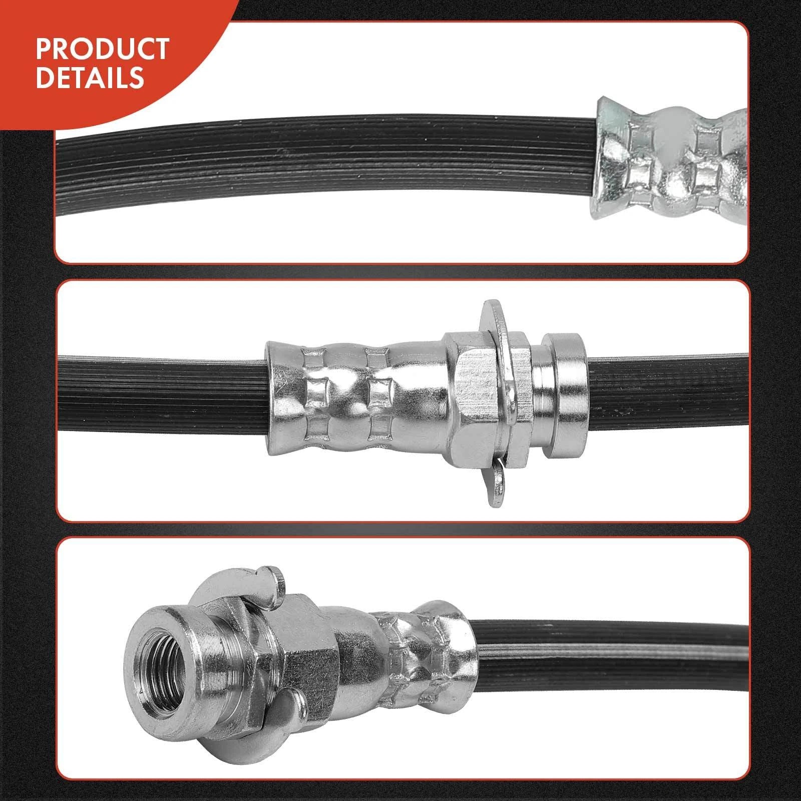Front Right Brake Hydraulic Hose for Chevy GMC C3500HD (1991–2002)