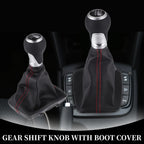 5 Speed Manual Gear Shift Knob with Cover for Audi A4 S4 S-Line (1996–2001)
