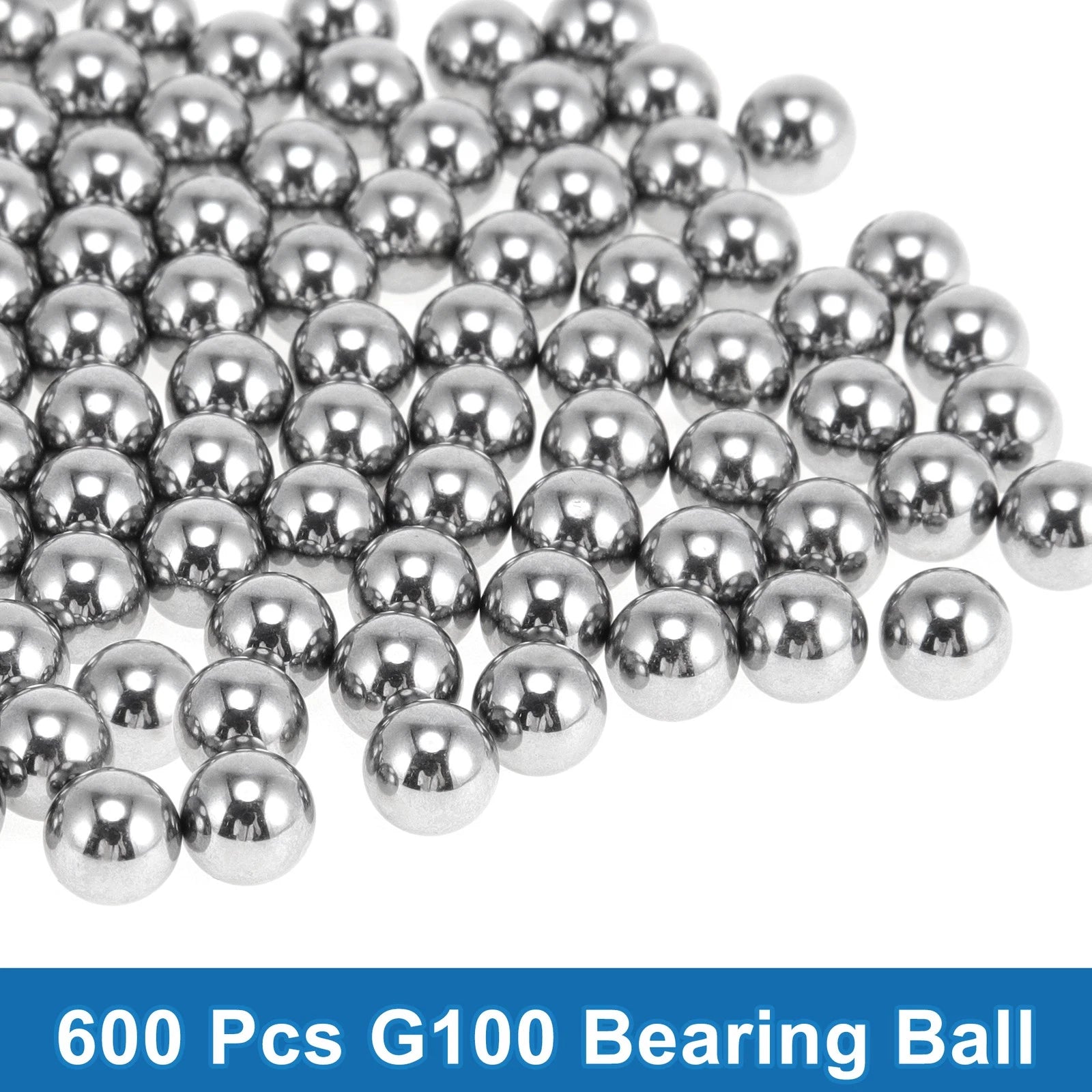 600 Pcs 5.0mm Steel Ball Bearings G100 Precision