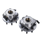 2X Front Wheel Bearing & Hub for Dodge Ram 2500/Ram 3500 (2009–2010)
