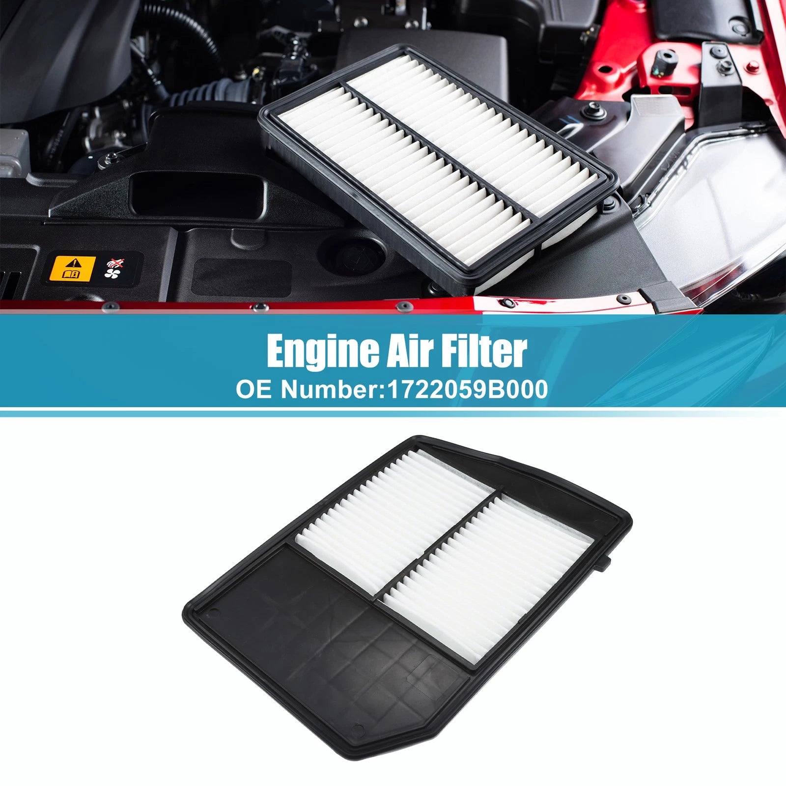 Engine Air Filter for Honda Scooter RP1/RP2/RP3/RP4 (No. 1722059B000)