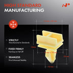 20Pcs Nylon Wheel Opening Molding Retainer Clips for Ford F-150