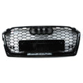 Front Bumper Grille Honeycomb for Audi A5 S5 B9 (2017–2019) RS5 Style