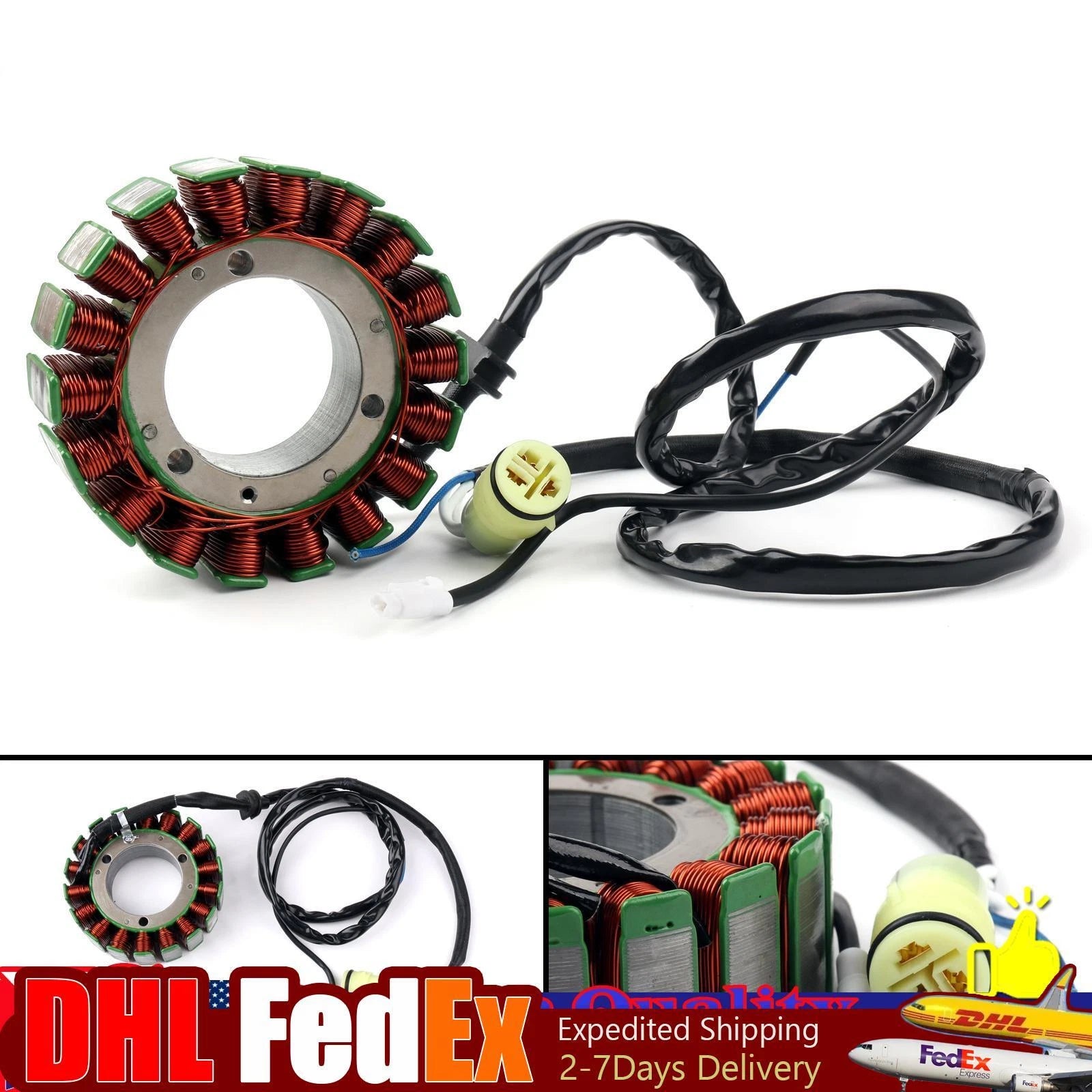 Generator Stator Coil 21003-1351 for Kawasaki ZX1200 Ninja ZX-12R (2000–2014)