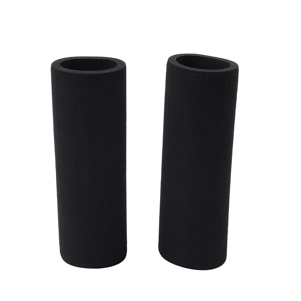2 Pcs Universal Motorcycle Handlebar Grip Covers Foam Hand Grip Cover