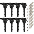 Set of 8 Ignition Coils & Spark Plugs for Mercedes-Benz GL450 (2007–2012)
