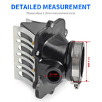 Carb Flange Intake Socket Reed Valve for Ski-Doo Legend Summit MXZ (2000-2004)