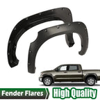 Set of 4 Pocket Rivet Fender Flares for Toyota Tundra (2007–2013)
