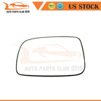 Driver Side Heated Mirror Flat Glass W/Plate for Toyota Camry (2007–2013)
