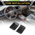 2X Inner Rear Door Handle Bowl Cover Trims for Ford F-150 (2021–2024)