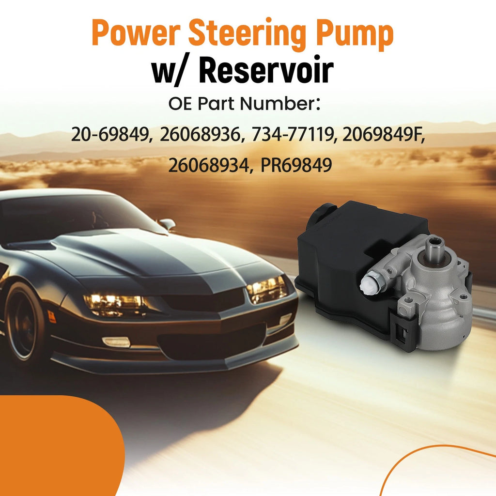 Power Steering Pump with Reservoir for Chevrolet Camaro (1998–2002)