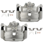 Front Brake Calipers for Nissan March, Versa (2012–2019) - Set of 2