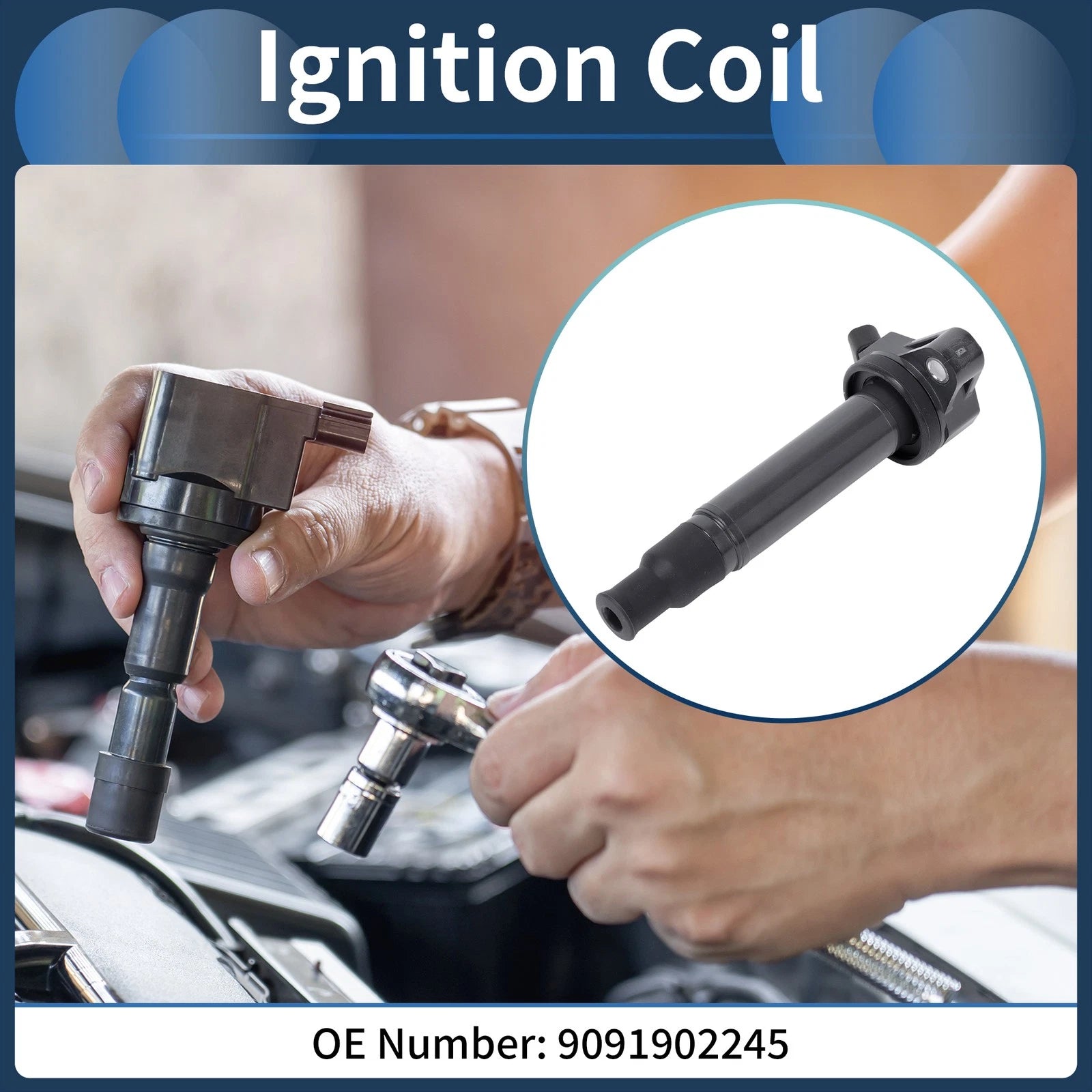 Ignition Coil Pack No. 9091902245 for Toyota RAV4 (2006–2013)