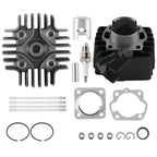 49cc Cylinder Piston Gasket Top End Kit for Suzuki Quadrunner 50 LT50 (1984–1987)