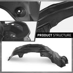 Set of 2 Front Fender Liner Splash Shields for Toyota RAV4 (2013–2018)