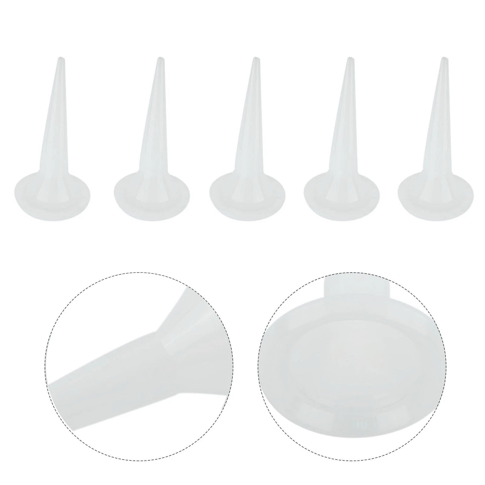5X Glue Nozzle Caulk Tips for Construction Tools