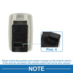 Power Window Switch OEM 3.0L L6 for BMW 528i (2008-2010)