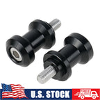 M8x1.25 Swingarm Spools Screws Sliders for Suzuki GSXR600 GSXR750 GSX1300