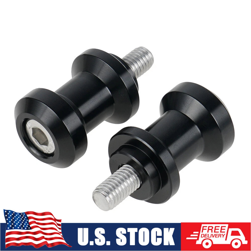 M8x1.25 Swingarm Spools Screws Sliders for Suzuki GSXR600 GSXR750 GSX1300