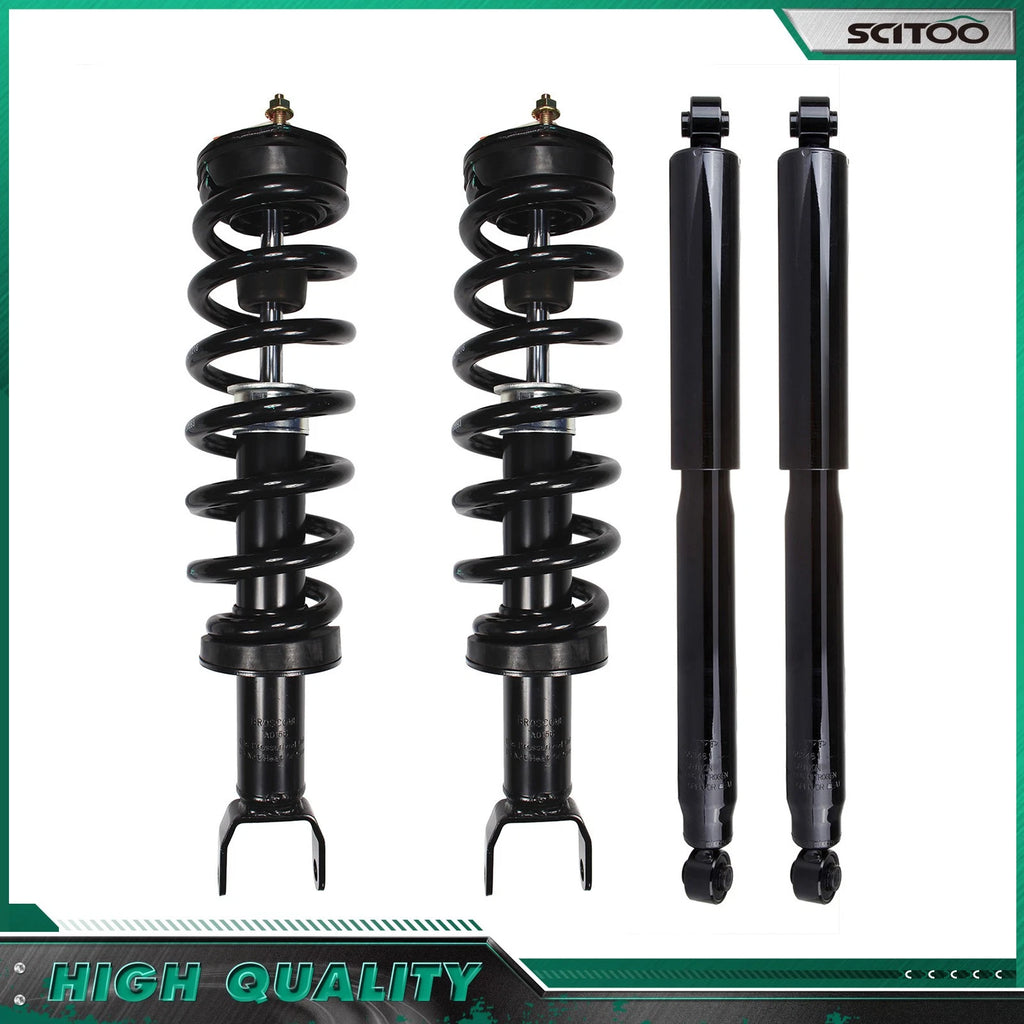 Set of 4 Complete Struts & Shocks for Ram 1500 4WD (2011–2018)
