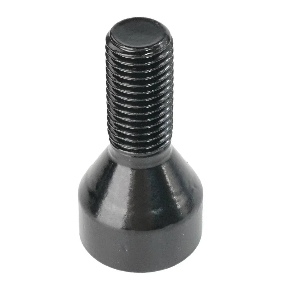 Wheel Locking Bolts 4pc LUG NUTS Silver Stainless Steel