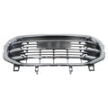 Chrome Front Upper Grille Mesh for GMC Terrain SLT (2018–2021)
