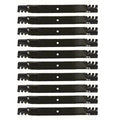 Set of 10 Blades for Ferris 72" Cut (Fits 396-764, 48122, 48113, 481709)