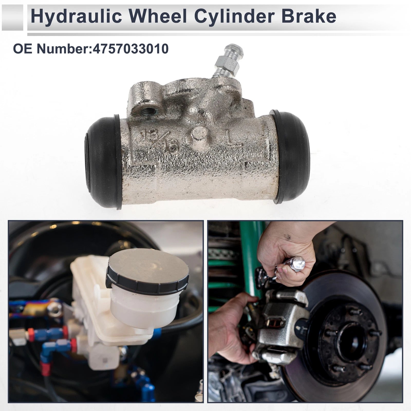 Rear Left Brake Wheel Cylinder No. 4757033010 for Toyota Camry (1992–2001)