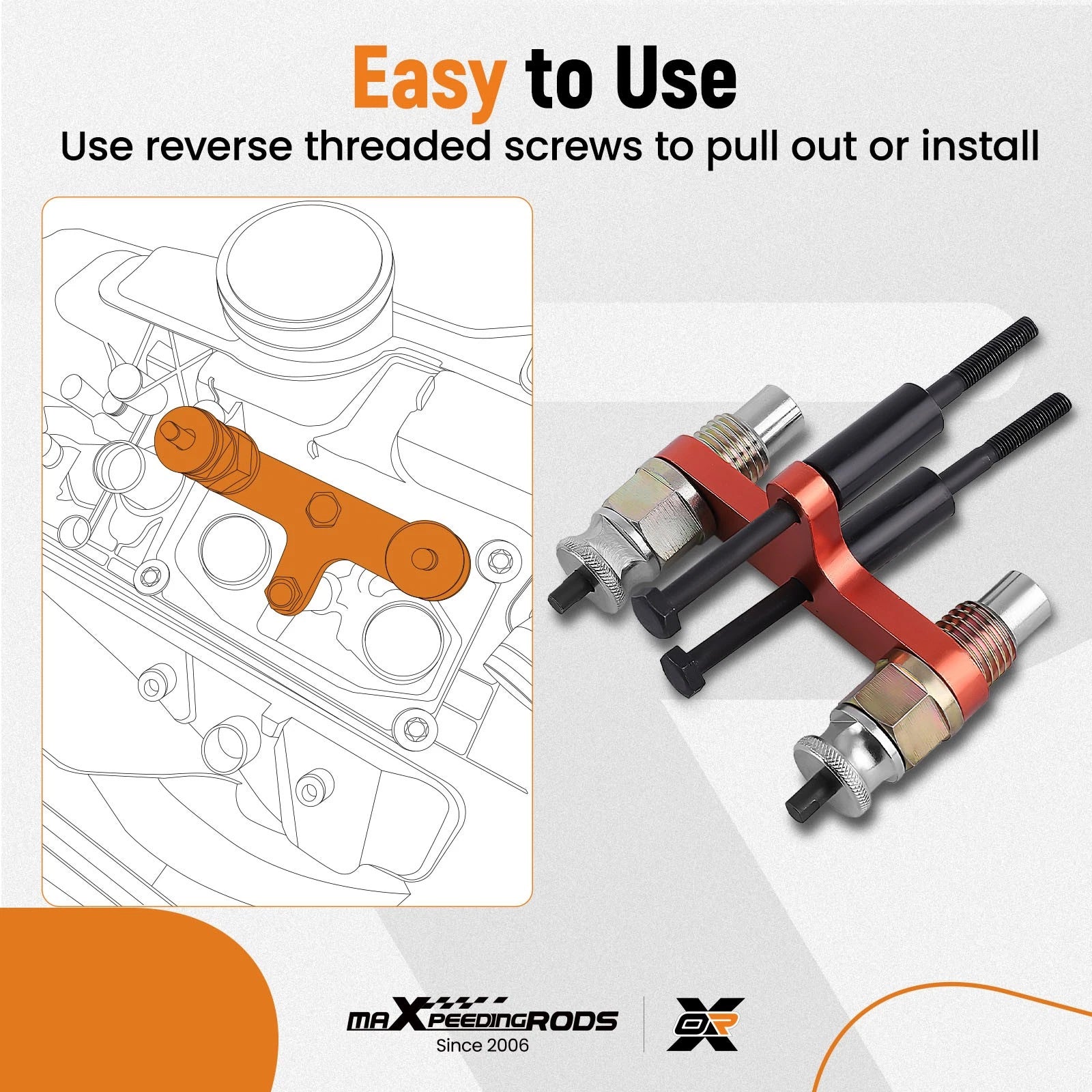 Fuel Injector Removal Tool for BMW N20, N26, N43, N47, N51, N52, N53 (2011–2020)