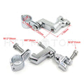 Foot Peg Mounting Kit 1.25" for Bobber Chopper ATV Scooter