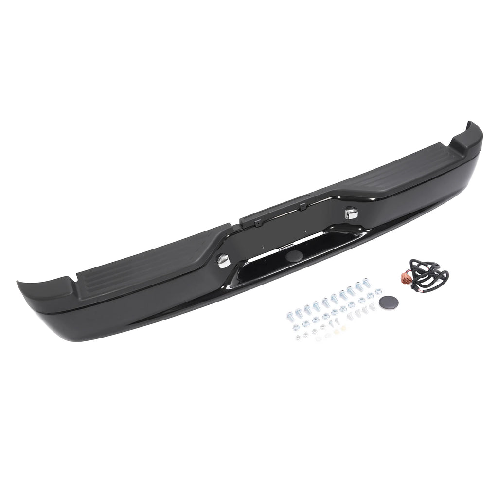 Black Steel Rear Bumper Assembly for Dodge Dakota/Ram Dakota (2005–2011)