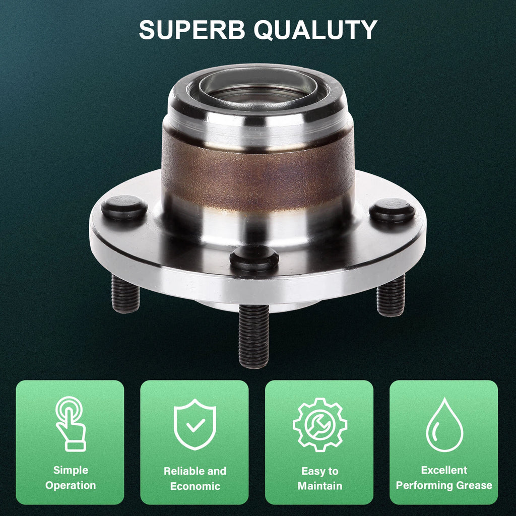 2X Rear Wheel Bearing Hub for Ford Focus (2000–2009)
