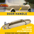 Passenger Side Front Door Handle for Toyota Sienna (1998–2003) Beige