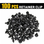 100 Pcs Bumper Clips 10mm Push Rivets Retainer Fasteners for Honda V