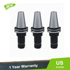 Set of 3 Collet Chucks for CAT40 Tool Holder (G6.3/15000RPM)