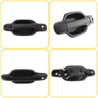 Outer Left Front Door Handle Black for Chevrolet Colorado GMC Canyon (2004–2012)