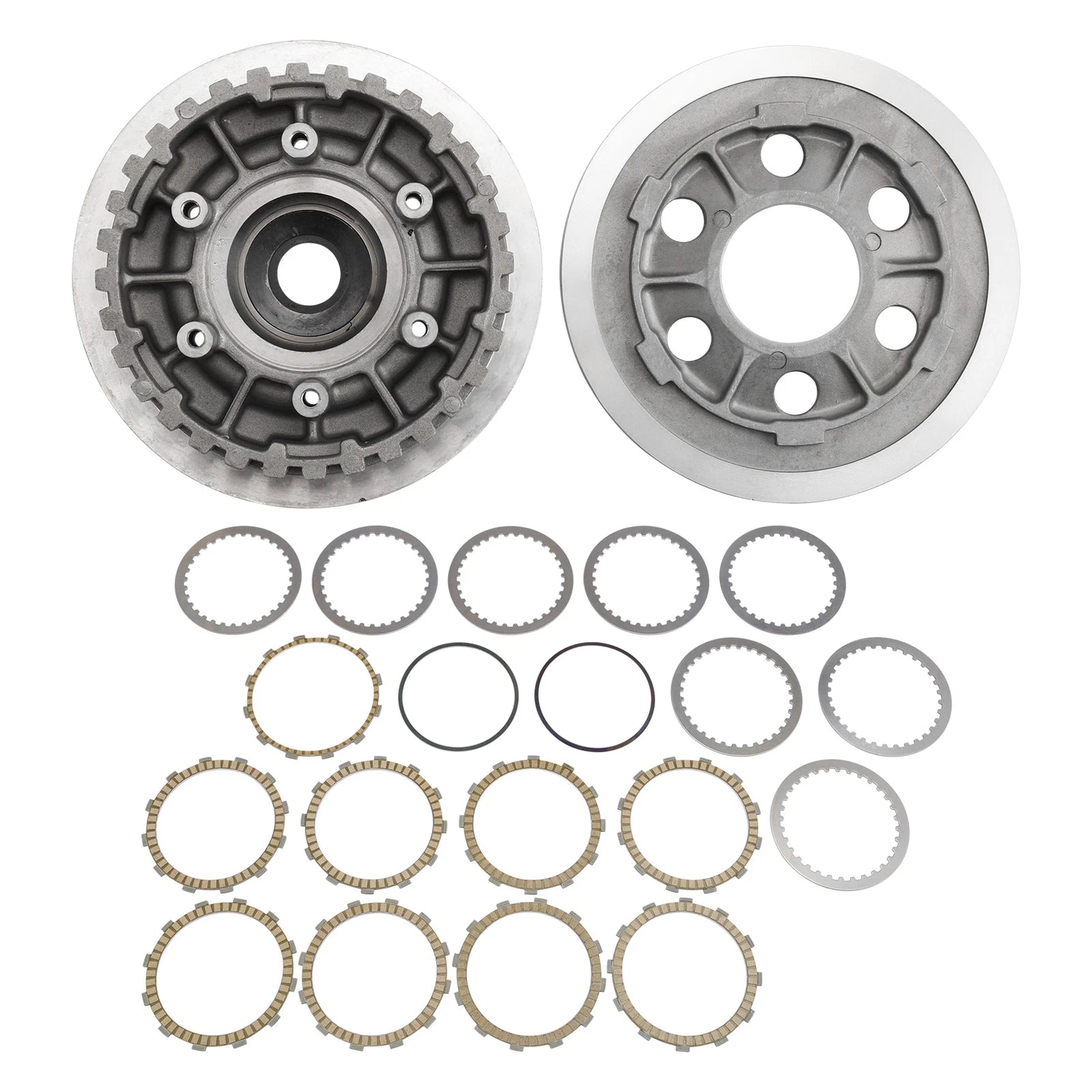 Clutch Pressure Plate & Friction Steel Kit for Harley Electra Glide (2004–2010)